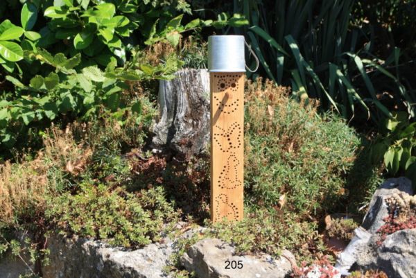 Insektenhotel, Bienenhotel, Gartenstele, Wildbienenhotel, Gartendeko
