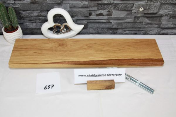 60 cm Eiche Board massiv geölt besonderer Maserung