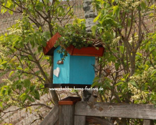 Nistkasten Vogelhaus Birdhouses Nisthilfe Gartendeko Dachbegrünung