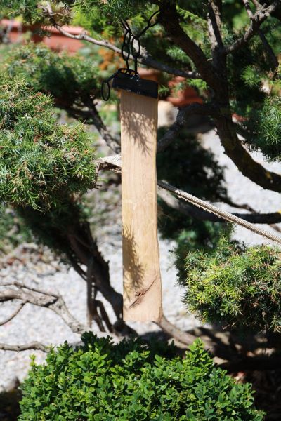 Insektenhotel zum Selbstgestalten, Bienenhotel, Wildbienenhotel, Eiche