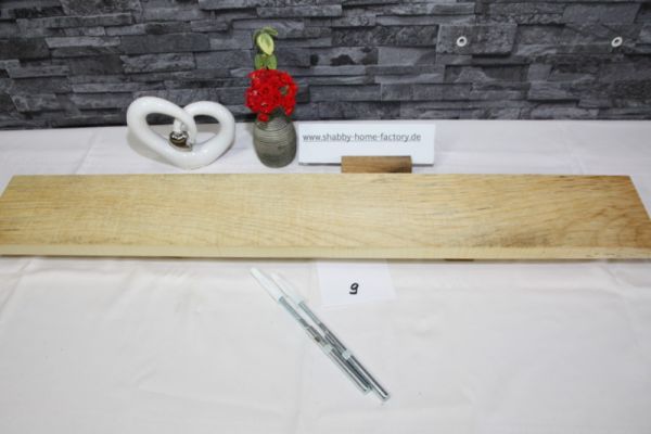 Wandboard 86 cm Ahorn Massivholz Regal Wandbrett