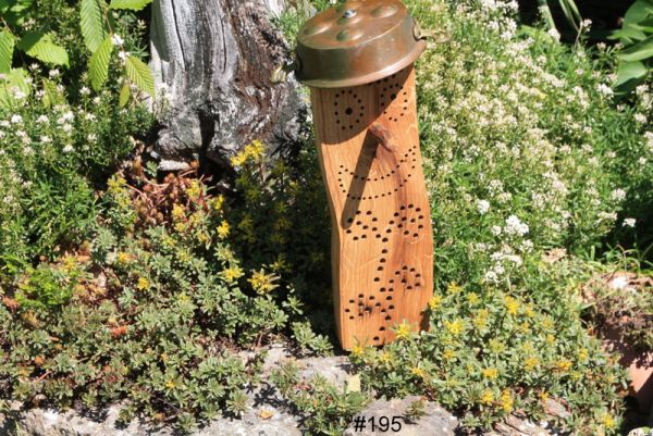 Insektenhotel, Bienenhotel, Gartenstele, Wildbienenhotel, Gartendeko