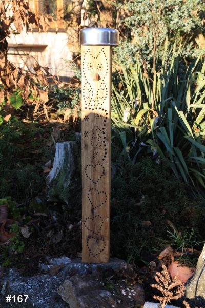 Insektenhotel, Bienenhotel, Wildbienenhotel, Garten-Stele