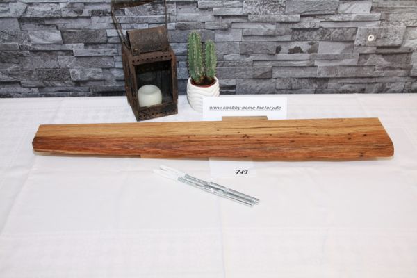 Wandboard Eiche Baumkante 71 cm Gewürzboard