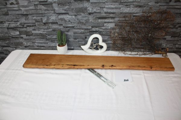 Eiche Wandbord mit Baumkante # 336