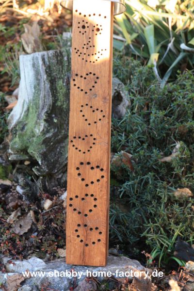 Insektenhotel, Bienenhotel, Gartenstele, Wildbienenhotel, Gartendeko