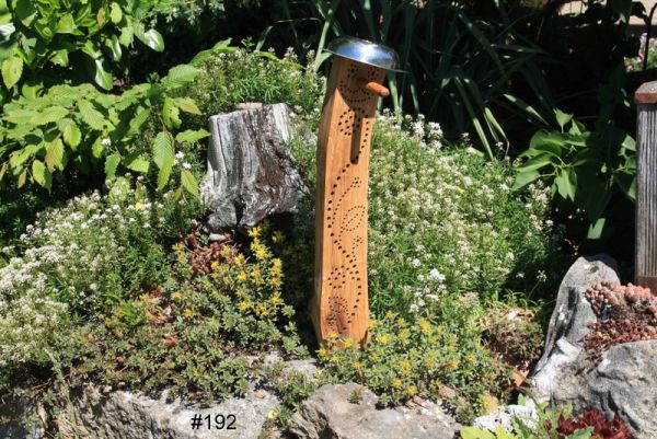 Insektenhotel, Bienenhotel, Gartenstele, Wildbienenhotel, Gartendeko