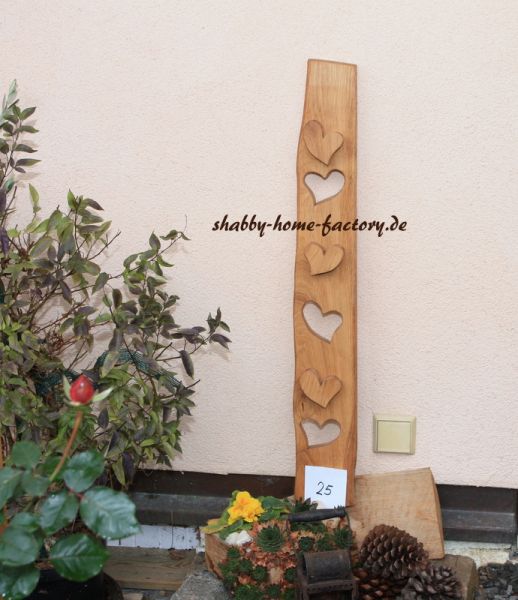 Gartendeko Willkommensschild Eingangsschild Holz Dekoschild
