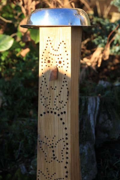 Insektenhotel, Bienenhotel, Gartenstele, Gartendeko, Wildbienenhotel,