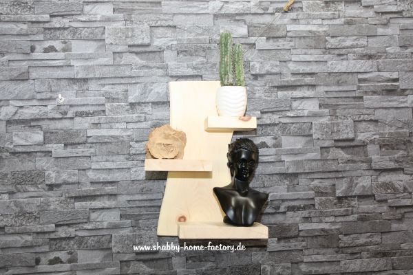 Zirbenholz Regal Zirbelkiefer Möbel Wellness Sauna Wandregal
