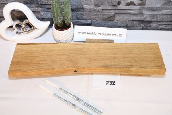 Wandboard Eiche Baumkante 48 cm Wandbrett
