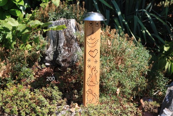 Insektenhotel, Bienenhotel, Gartenstele, Wildbienenhotel, Gartendeko