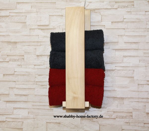 Handtuchhalter Ahorn ohne Haken