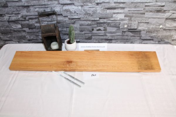 90 cm Eiche Wandboard mit besonderer Maserung massiv geölt