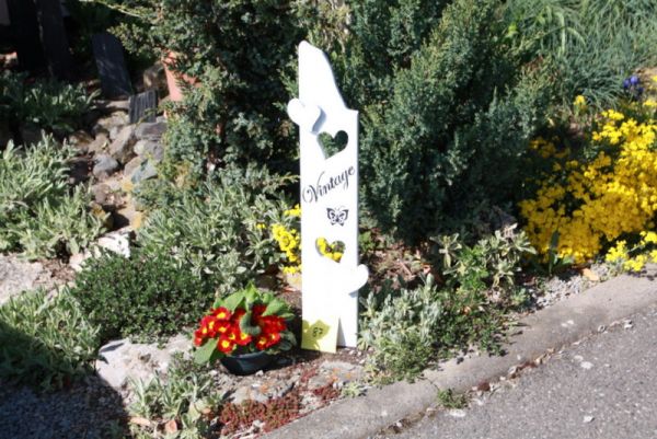 Holzschild Willkommen Schild Holzaufsteller Eingangsschild