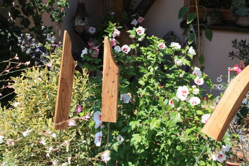 Windspiel Bienenstock-Design – Metall, Handbemalt, Ca. 28x19x19 Cm, Für Garten-Deko