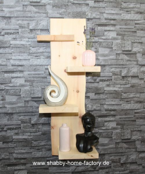 Wandregal, Zirbenregal Regal Zirbenmöbel Sauna, Zirbelkiefer